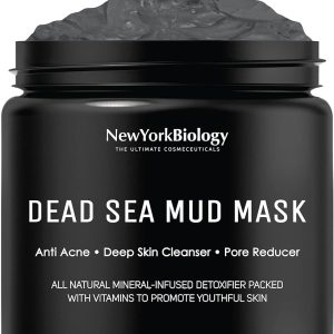 New York Biology Lifeless Sea Mud Masks for Face and Physique – Spa-High quality Pore Minimizer for Pimples, Blackheads & Oily Pores and skin – Pure Skincare Answer for Males and Girls – Tightens Pores and skin…